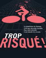 Bordeaux - campagne de sécurité à l'attention des cyclistes