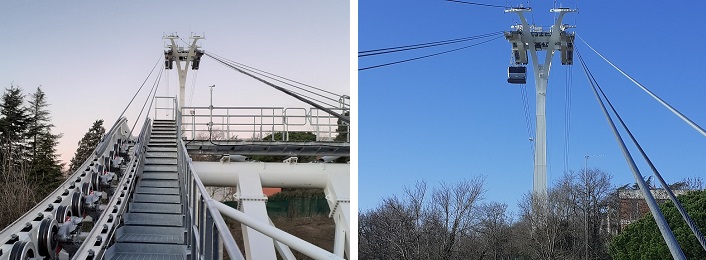 Toulouse urban aerial ropeway system