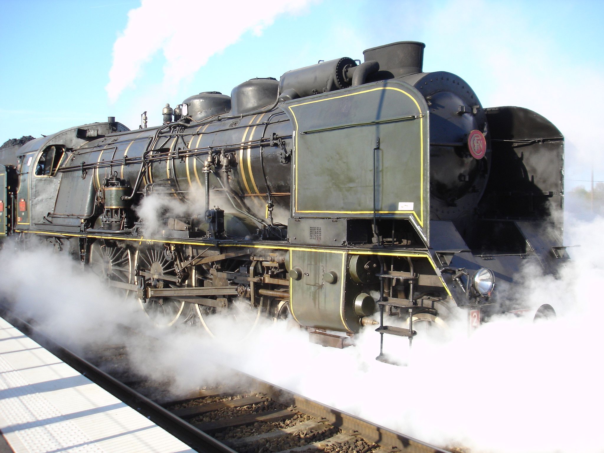 Locomotive à vapeur Pacific IPCS