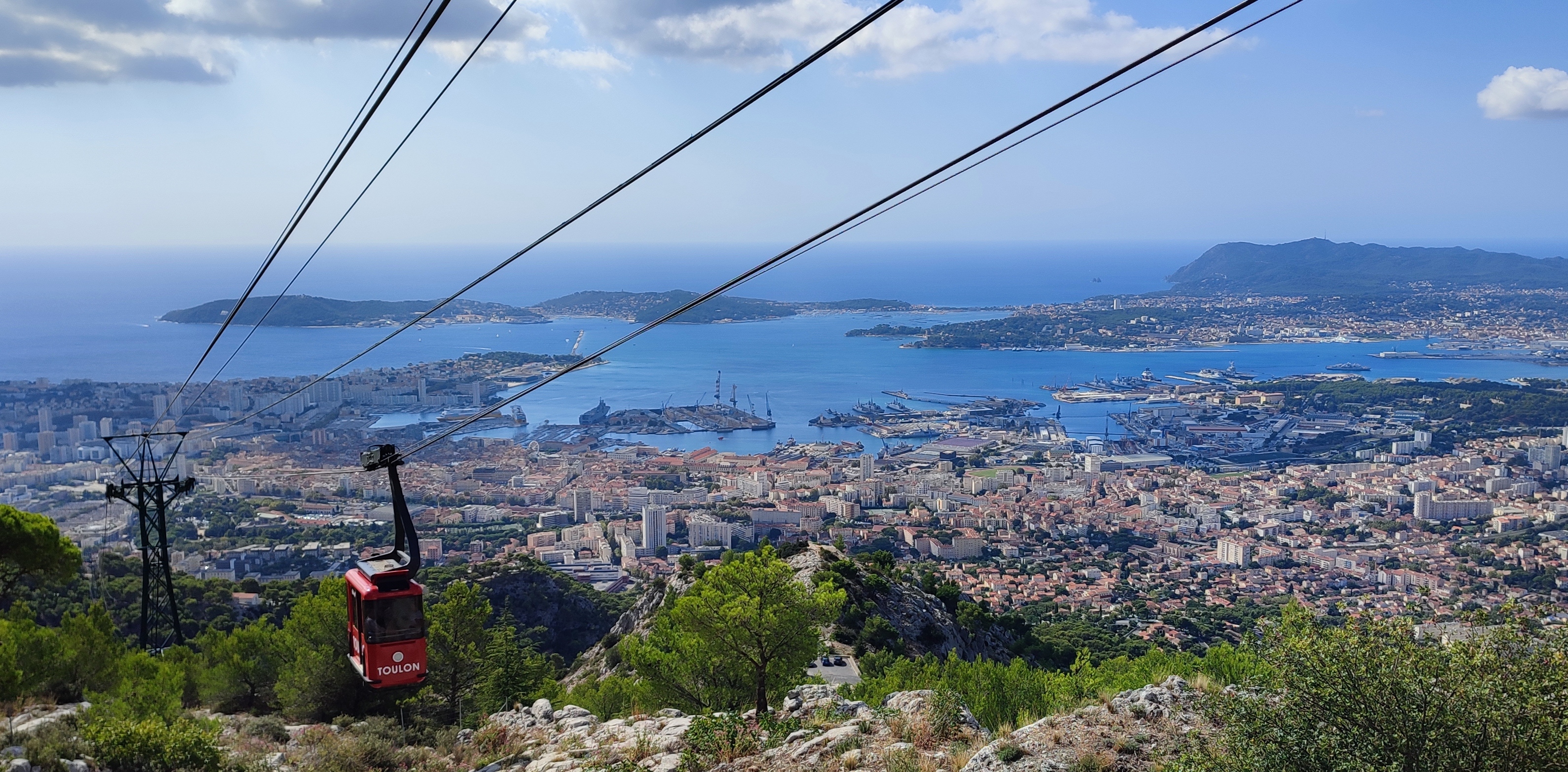 2022- Aerial ropeways in Toulon